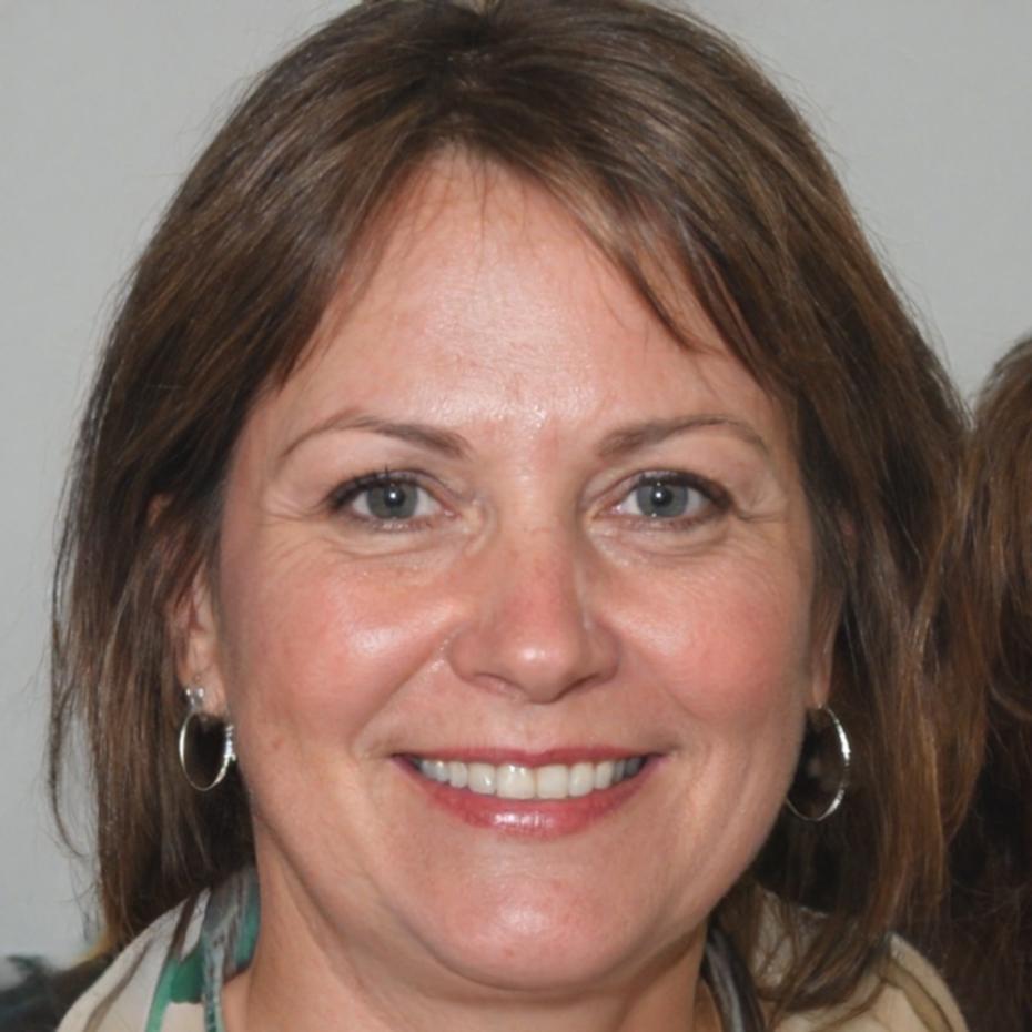 Kursleiterin Johanna Ahlström